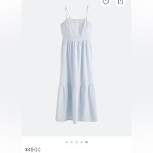 Elegant Blue Maxi Dress